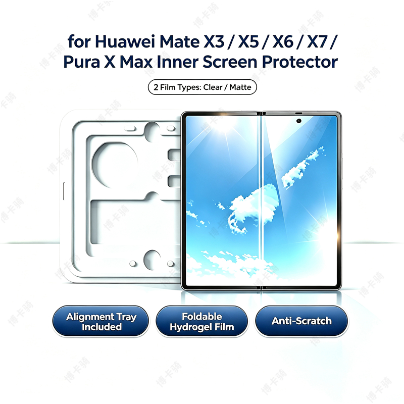 Flexible Tpu Film - クリア/マットハイドロゲルスクリーンプロテクター Huawei Mate X7 X6 X3/X5用