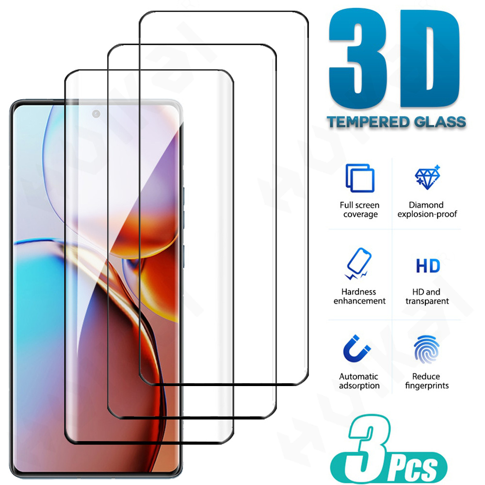 Curved Edge Screen - モーターサイクルエッジ用強化ガラス,1〜3ピース,スクリーンプロテクター40プロg73 g53 g23 g13 e13 g