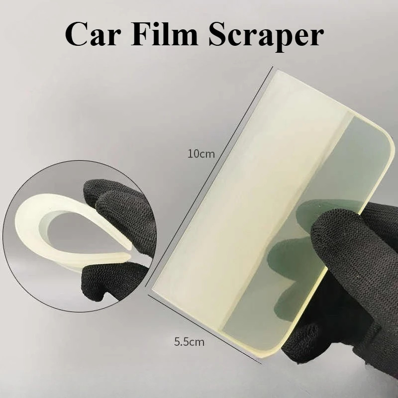Glass Protector Auto - カーフィルム貼り付けツール フィルムスクレーパー ウィンドウティント 壁紙保護 ソフト牛腱 カーガラスクリーナー