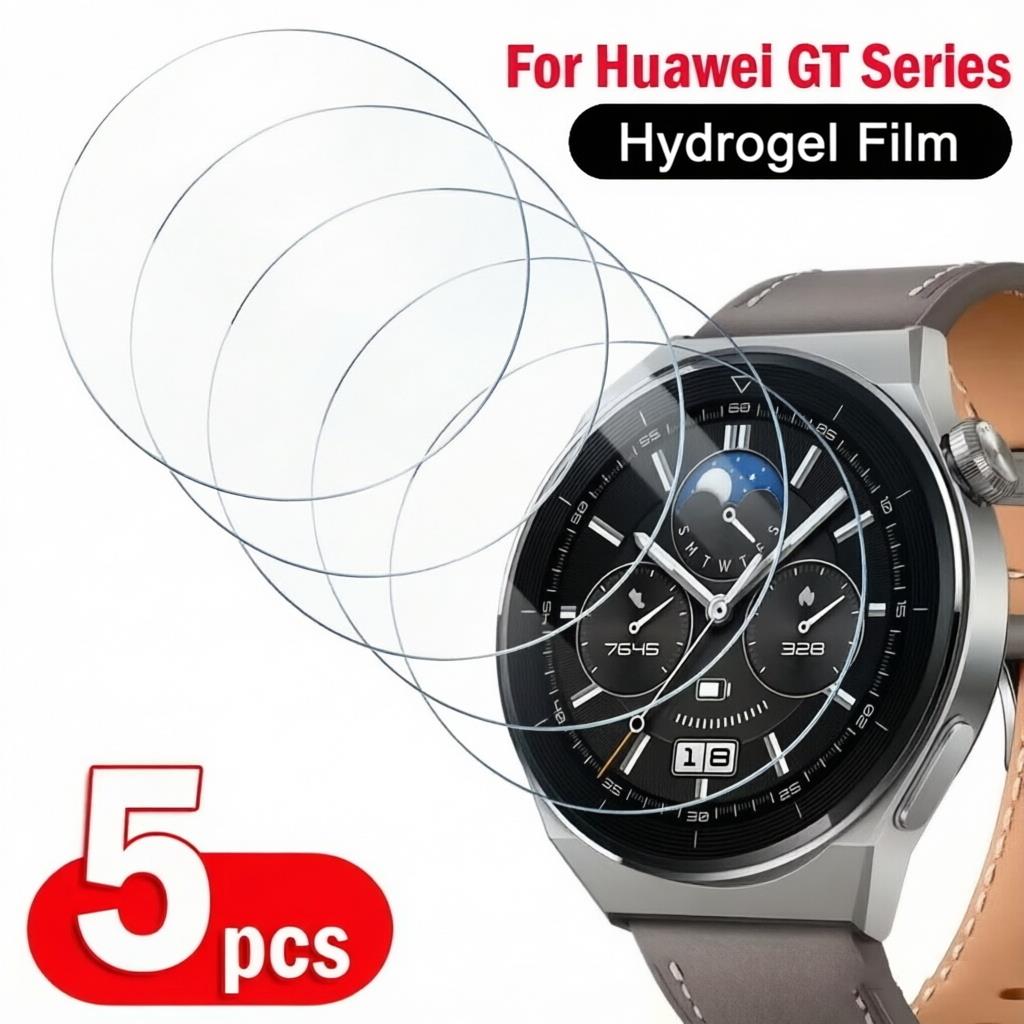 Smartwatch Screen Film - 1-5 個のヒドロゲルフィルム Huawei 社腕時計 GT3 プロランナー