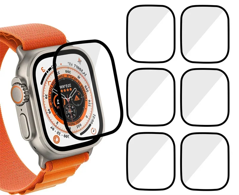 Smartwatch Screen Film - スクリーンプロテクター 3D強化ガラスフィルム Apple Watch9 8 7