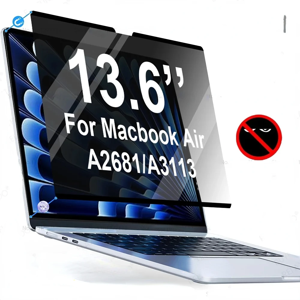 Privacy Filter 2Pack - MacBook Air 13,m2,m3,13.6 