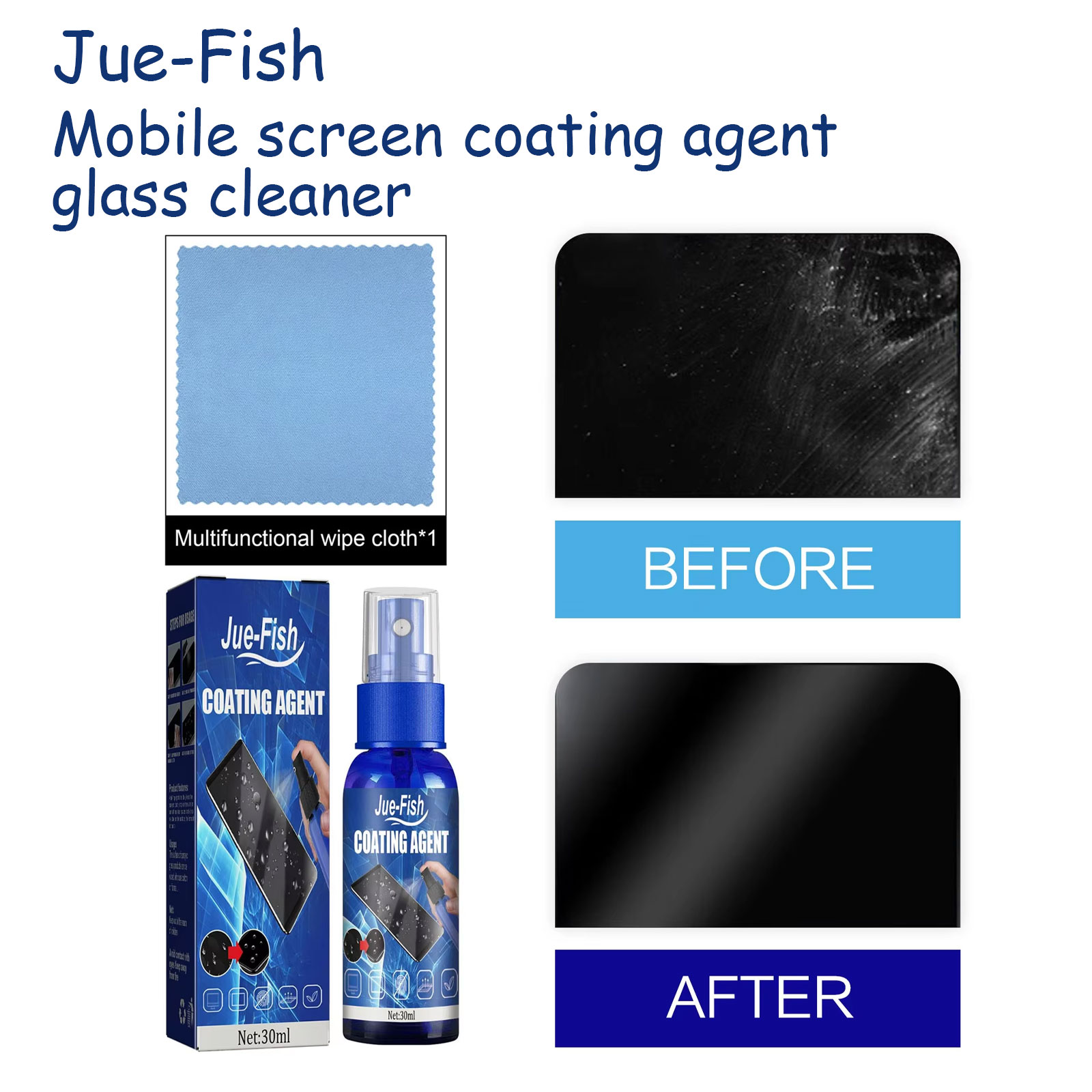 Oleophobic Coating Spray - 液体スクリーンプロテクタースプレースクリーン疎水性コーティング保護フィルムアンチスクラッチアンチ指紋修理疎油性剤