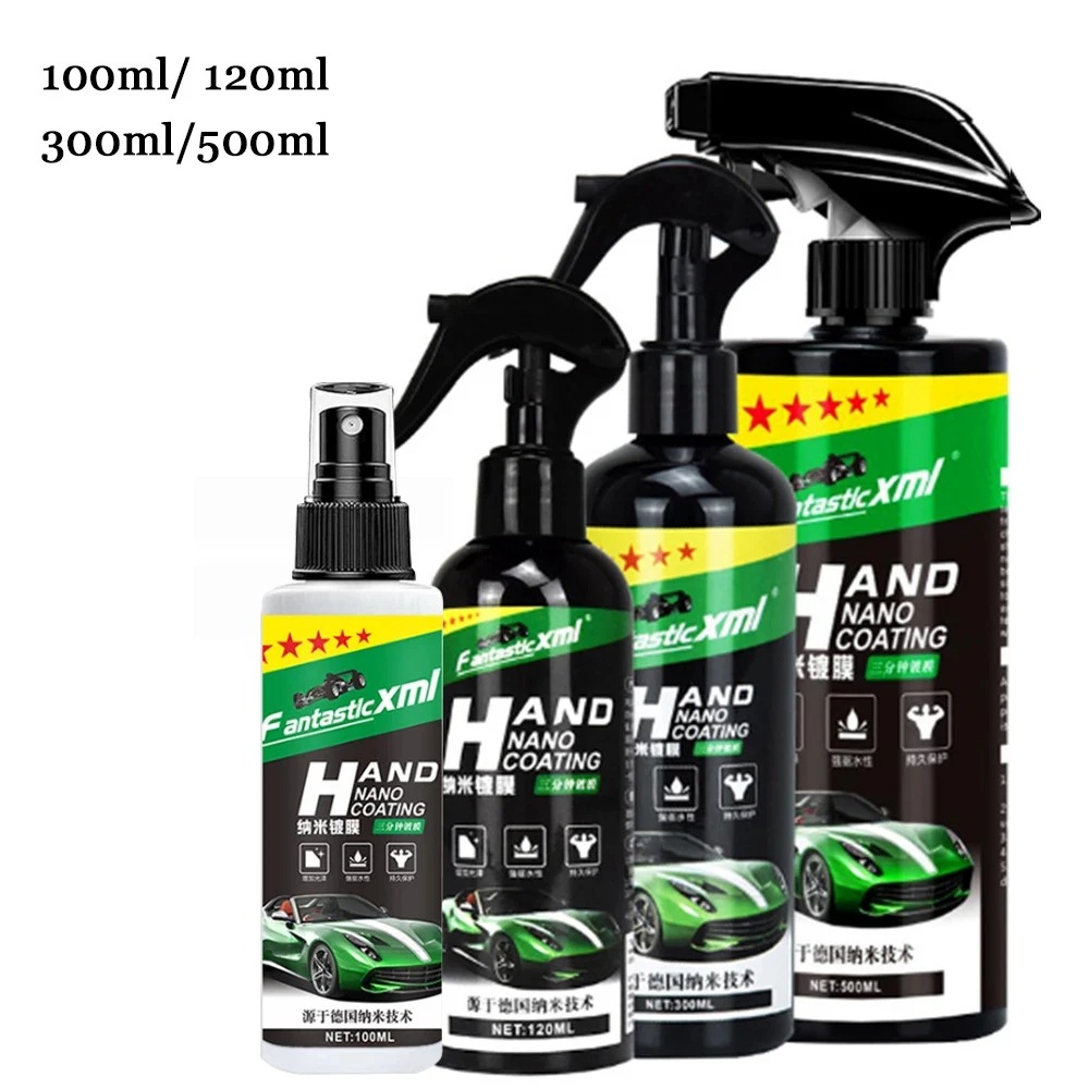 Nano Liquid Coating - 500 ミリリットルナノセラミック車のコーティング自動車ディテール製品液体スプレーポリッシュワックスフィルムペイントケアプロテクターキットアクセサリー