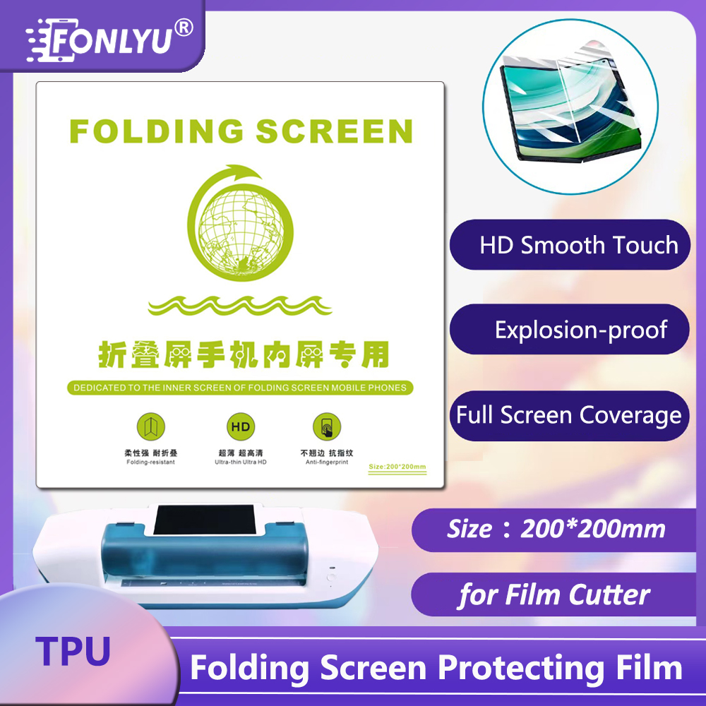 Screen Protector Cutter - Fonlyu-Samsung Galaxy Z用の折りたたみ式スクリーンプロテクター,6,5,4折りたたみ式スクリーンプロテクター