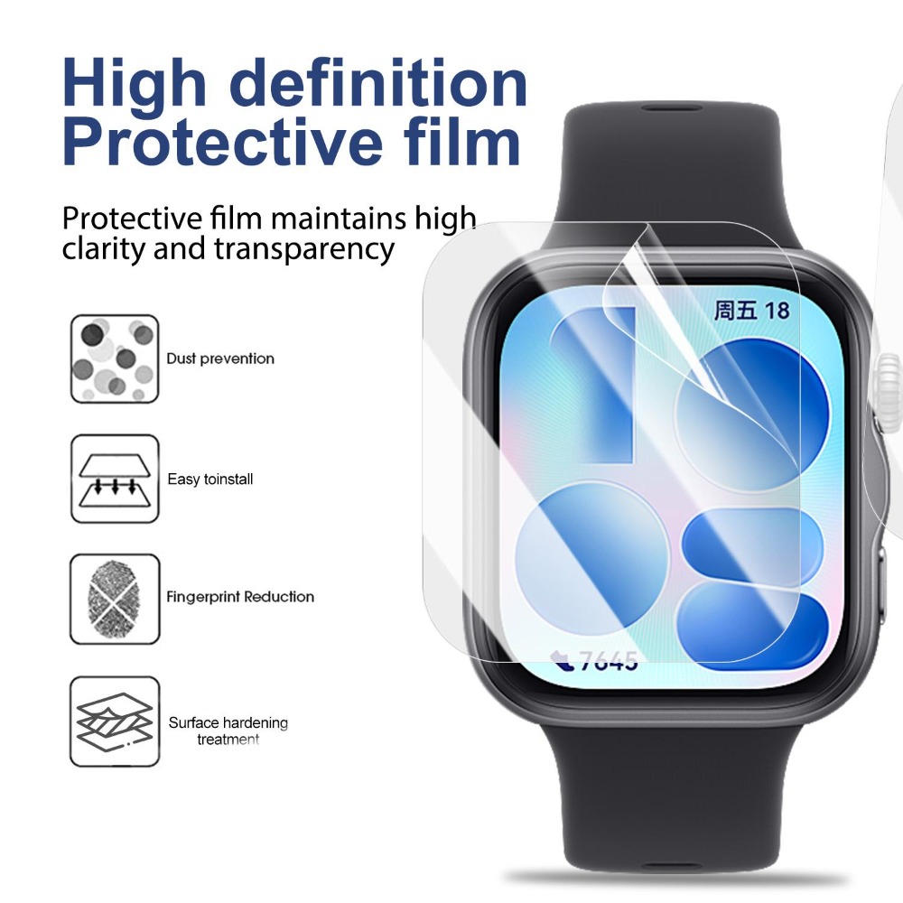 ソフトで柔軟なハイドロゲル保護フィルム Huawei Wat - Flexible Tpu Film のレビューと価格