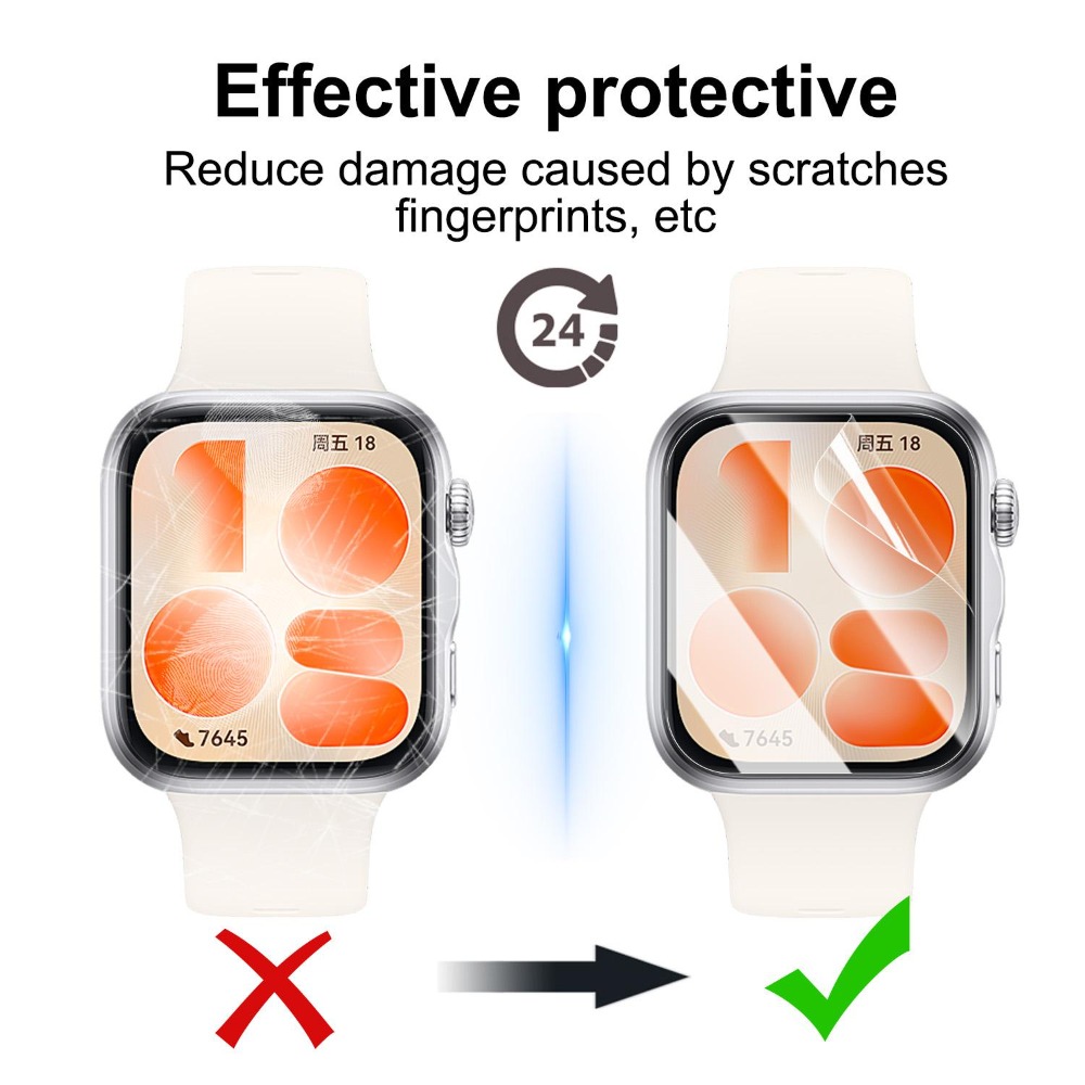 ソフトで柔軟なハイドロゲル保護フィルム Huawei Wat - Flexible Tpu Film のレビューと価格