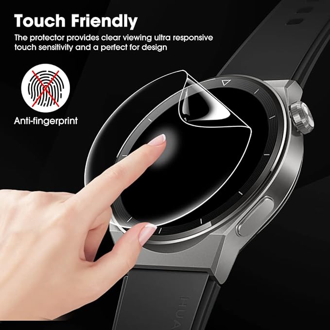 5-1 個のソフトハイドロゲルフィルム Huawei Wat - Smartwatch Screen Film のレビューと価格