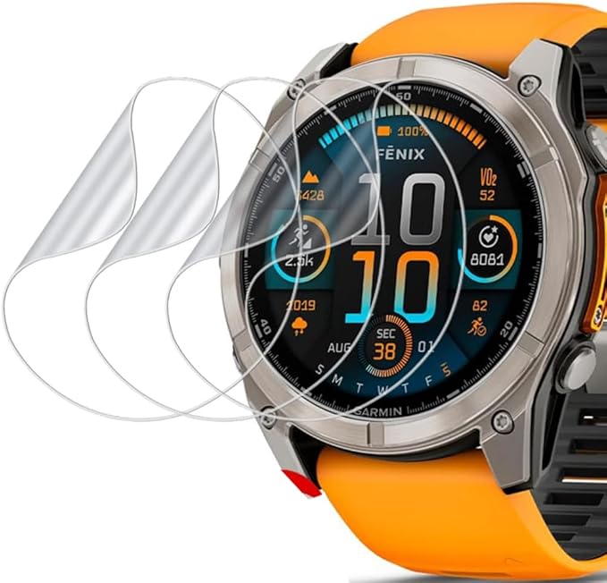 1-3 個のヒドロゲルフィルムガーミンフェニックス 8 51 - Smartwatch Screen Film のレビューと価格