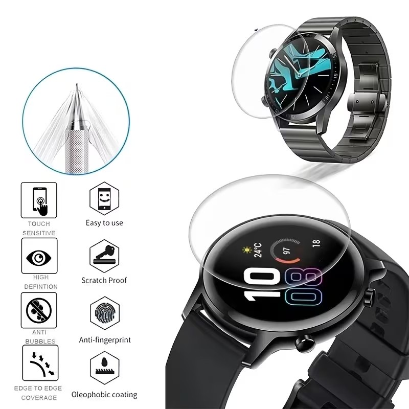 1-3 個のヒドロゲルフィルムガーミンフェニックス 8 51 - Smartwatch Screen Film のレビューと価格