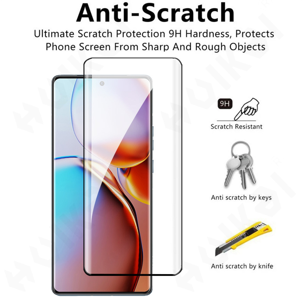 モーターサイクルエッジ用強化ガラス,1〜3ピース,スクリーン - Curved Edge Screen のレビューと価格