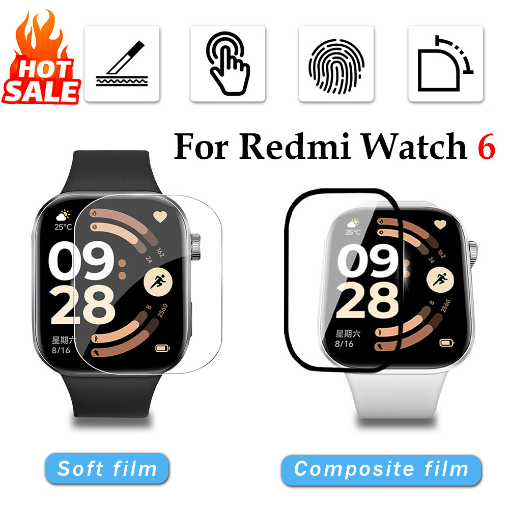 1-5 個のソフトフィルム Xiaomi Redmi Wat - Smartwatch Screen Film のレビューと価格