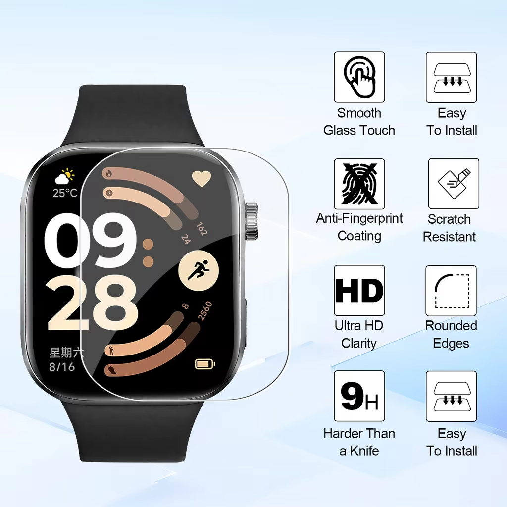1-5 個のソフトフィルム Xiaomi Redmi Wat - Smartwatch Screen Film のレビューと価格