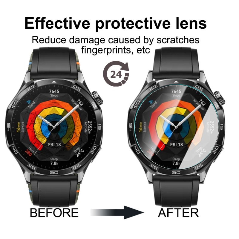 Huawei Watch用スクリーンプロテクター,取り付けが - Screen Alignment Tool のレビューと価格
