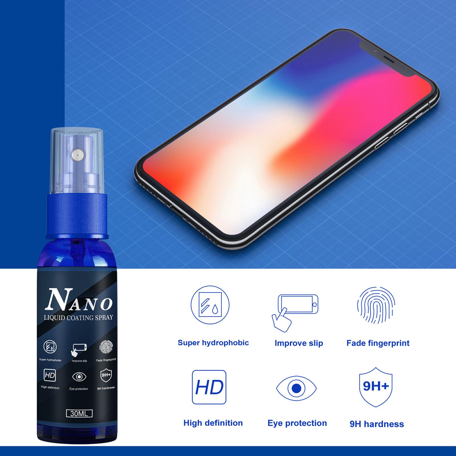 30 ミリリットルアンチスクラッチコーティング保護スプレー疎 - Oleophobic Coating Spray のレビューと価格