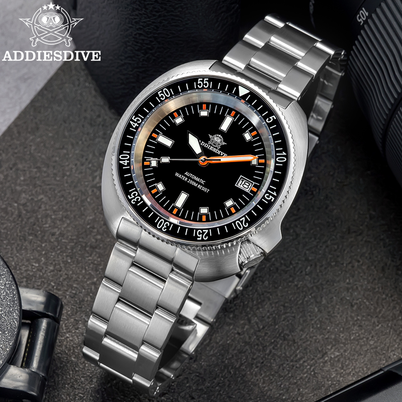 ADDIESDIVE AD2081 ダイバーウォッチ 43. - Anti Blue Light Film のレビューと価格