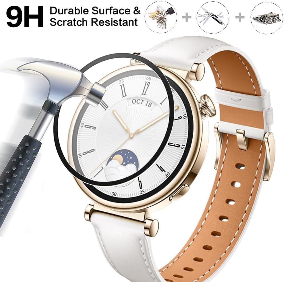 Huawei Watch,gt5pro,4,3,2,2e用の - Curved Edge Screen のレビューと価格