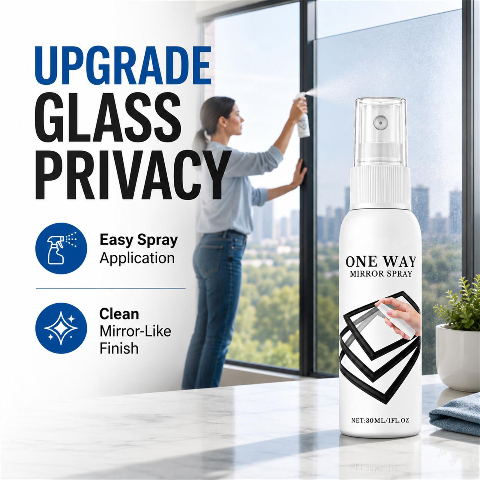 反射ウィンドウスプレー 30 ミリリットル速乾性断熱プライバ - Privacy Screen Protector のレビューと価格