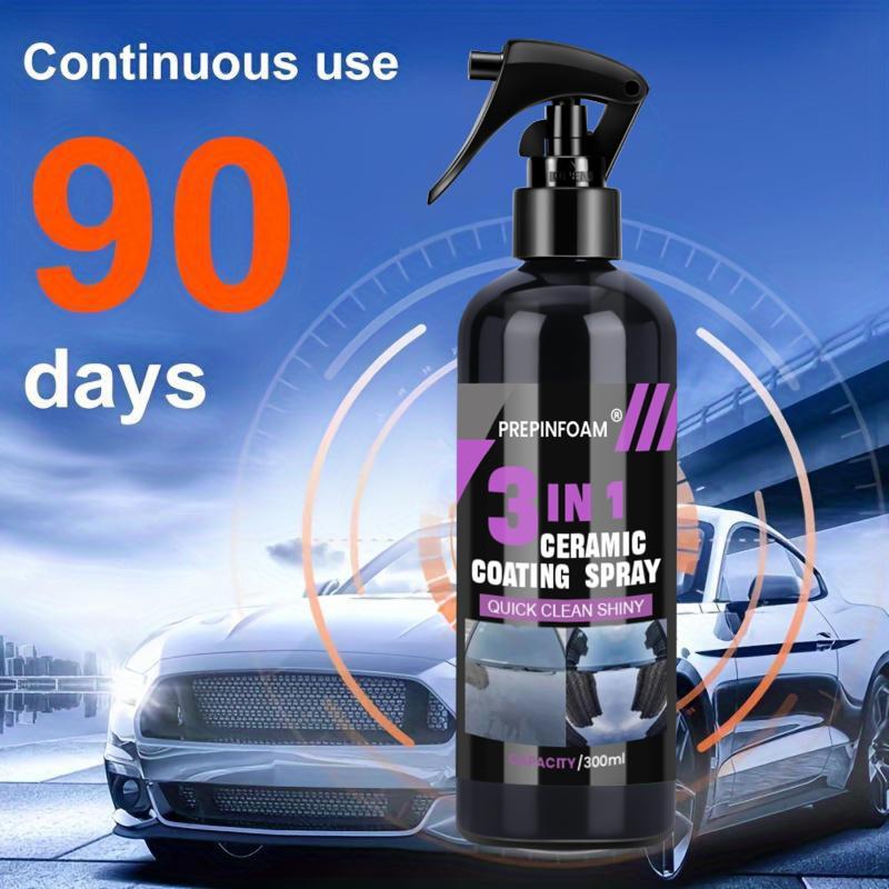 3 in 1 カーセラミック液体コーティングスプレー ナノ疎 - Nano Liquid Coating のレビューと価格