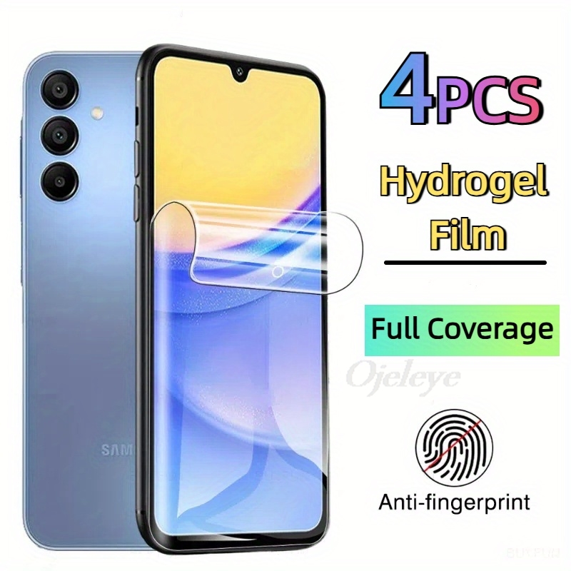 4枚入り フルカバー ハイドロゲル スクリーンプロテクター  - Flexible Tpu Film のレビューと価格
