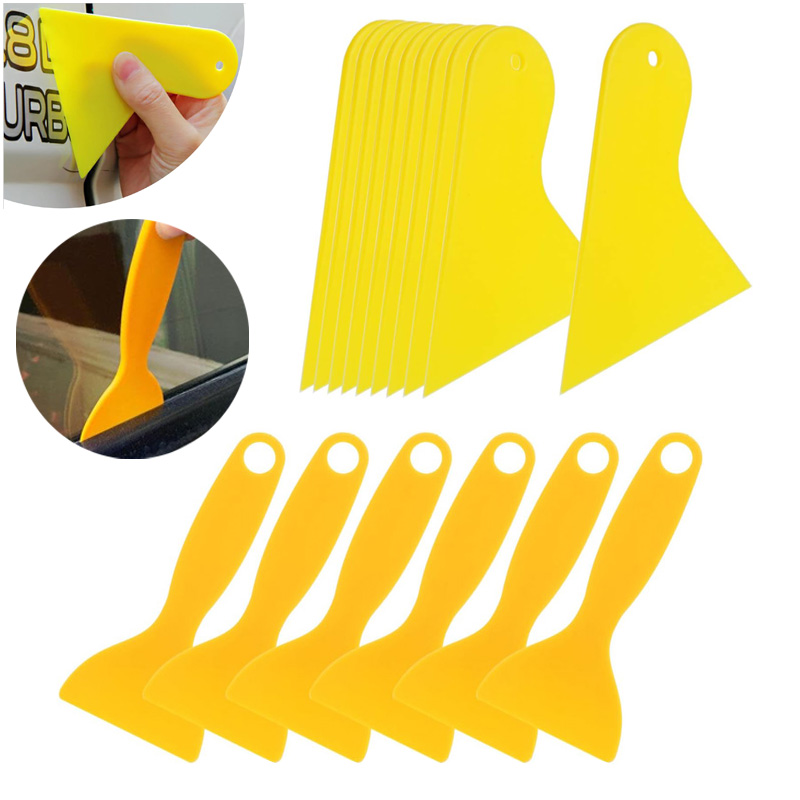 6/12 個プラスチックスクレーパー車の自動車クリーンツール - Air Bubble Remover のレビューと価格