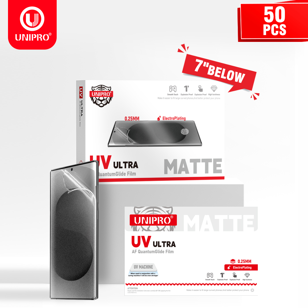 ユニプロ 250um HDマットUVファイバーグラス保護ハイ - Screen Protector Cutter のレビューと価格