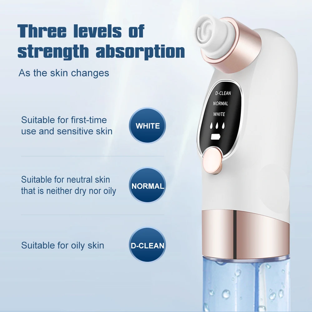 電気小さな泡にきび除去 USB 水サイクル毛穴にきびにきび除 - Air Bubble Remover のレビューと価格