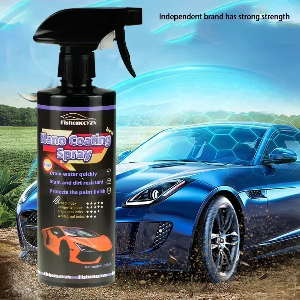 車用セラミック 10H コーティングポリッシュ ナノガラスメ - Nano Liquid Coating のレビューと価格