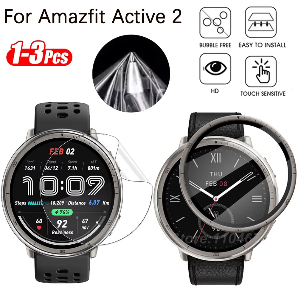 1-3 個湾曲したソフトエッジ保護フィルム Amazfit  - Curved Edge Screen のレビューと価格