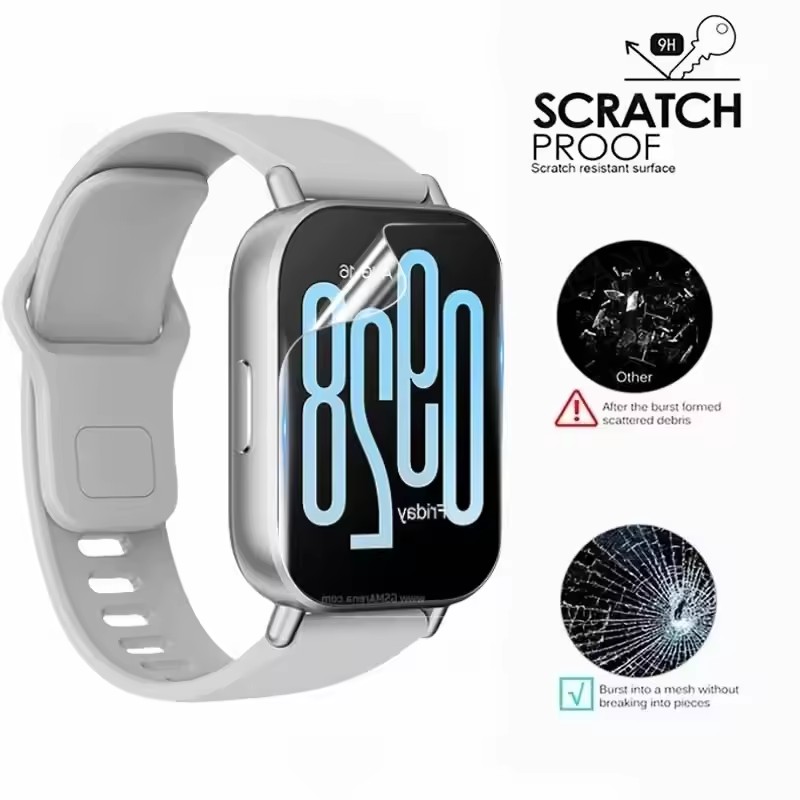 1-5 個の時計ハイドロゲルフィルム Xiaomi Redm - Hydrogel Screen Protector のレビューと価格