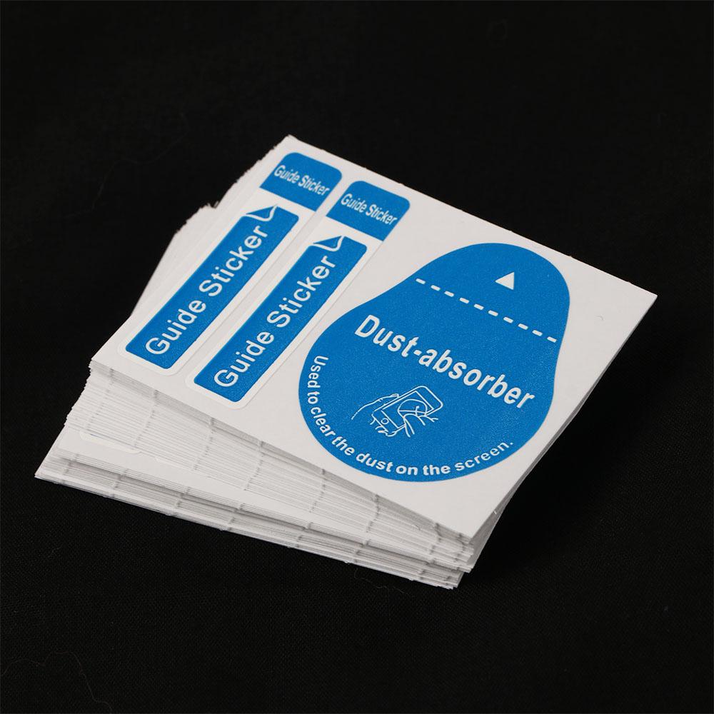 レンズ強化ガラスガイドステッカー スクリーンクリーナー スク - Dust Removal Sticker のレビューと価格