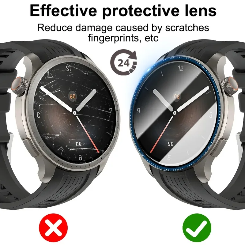 フル曲面保護ソフトフィルム Amazfit バランス 2 ス - Smartwatch Screen Film のレビューと価格