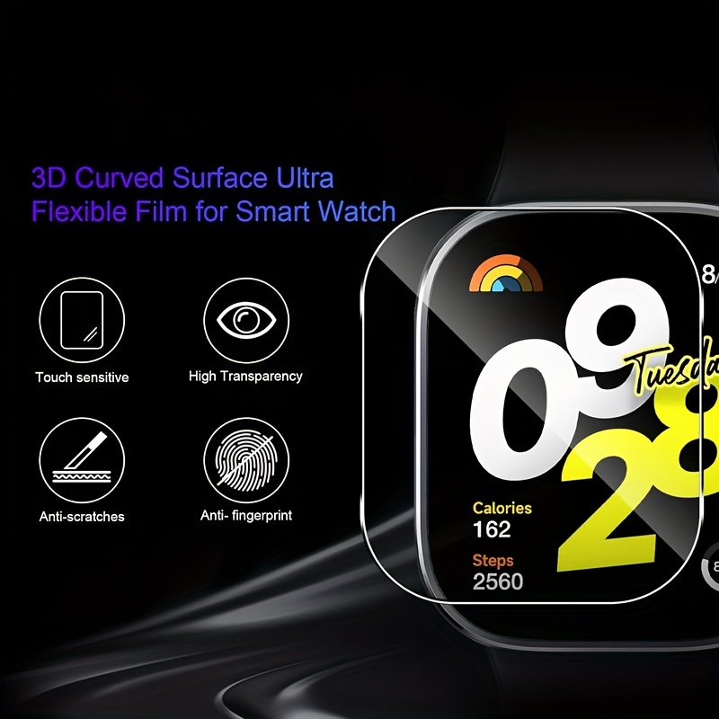 3-5 個プレミアム強化ガラス Xiaomi Redmi W - Smartwatch Screen Film のレビューと価格