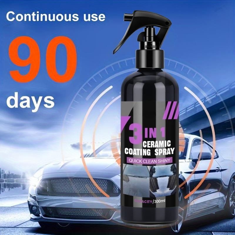ナノクリスタル疎水性カーセラミックコーティング液 3 in  - Nano Liquid Coating のレビューと価格