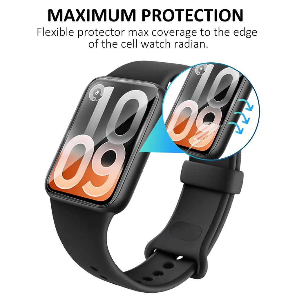1-5 個 Xiaomi Mi バンド 10 Pro スクリ - Smartwatch Screen Film のレビューと価格