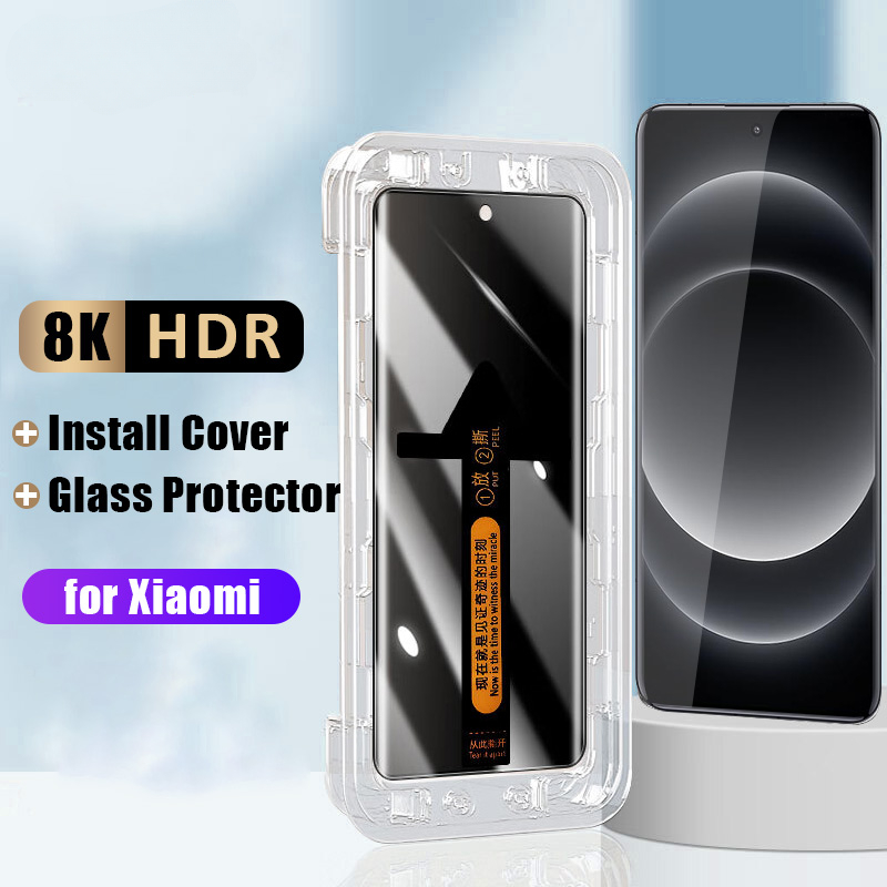 スパイ防止3D湾曲ガラス,スクリーンプロテクター,Xiaom - Curved Edge Screen のレビューと価格