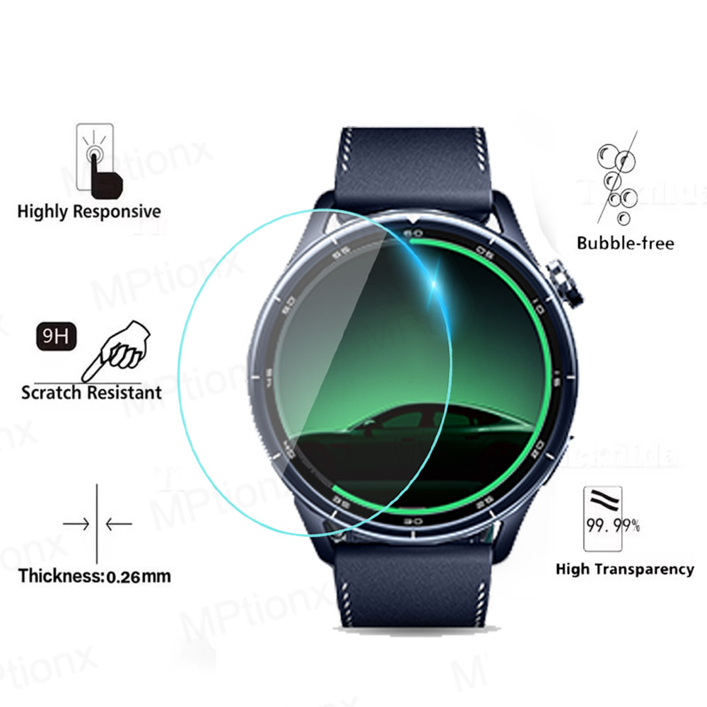強化ガラス Xiaomi Watch S5 スマートウォッチ - Smartwatch Screen Film のレビューと価格