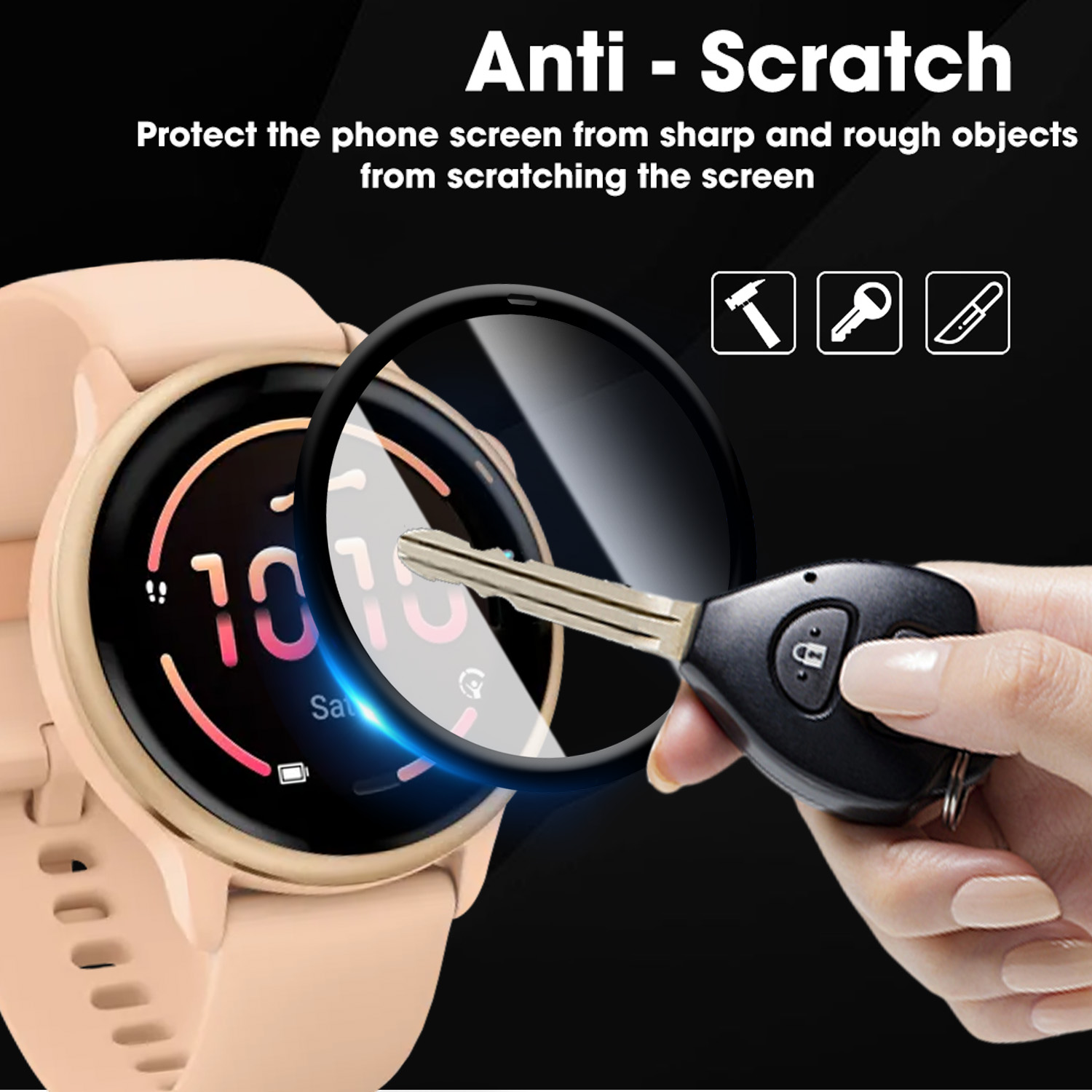 Garmin Vivoactive 6 用柔軟なスクリーンプ - Curved Edge Screen のレビューと価格