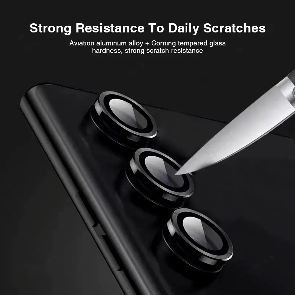 金属カメラレンズプロテクター三星銀河 A57 A37 アンチ - Tempered Glass Screen 9H のレビューと価格
