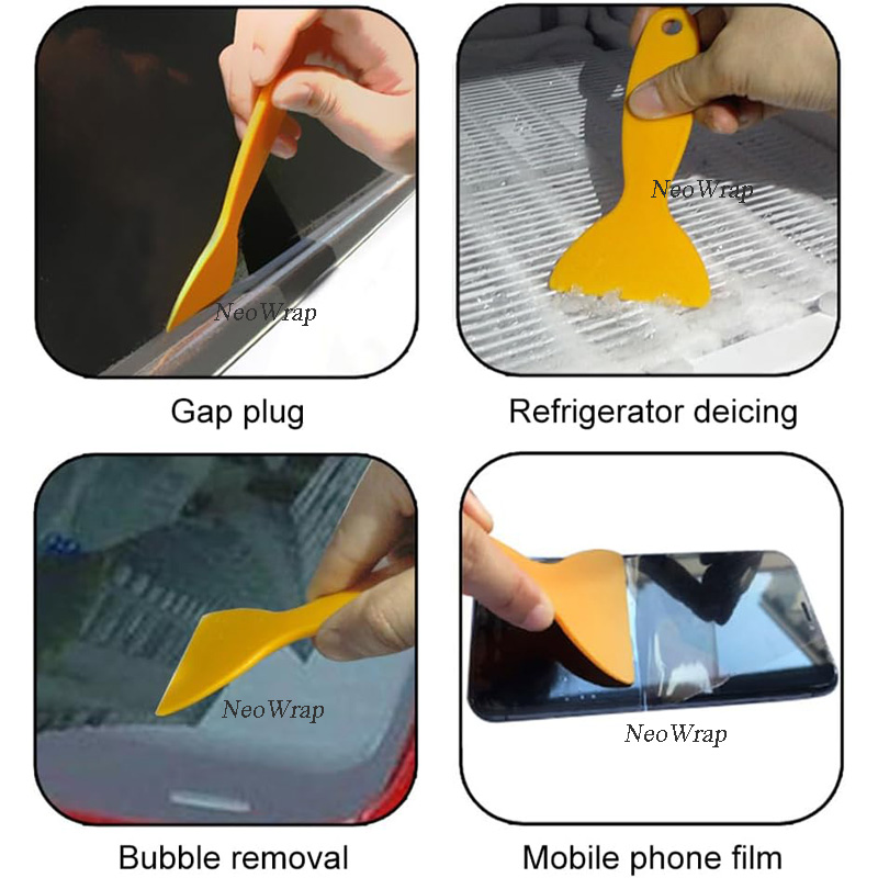 プラスチック樹脂除去スクレーパー フレキシブルペイントスパチ - Air Bubble Remover のレビューと価格