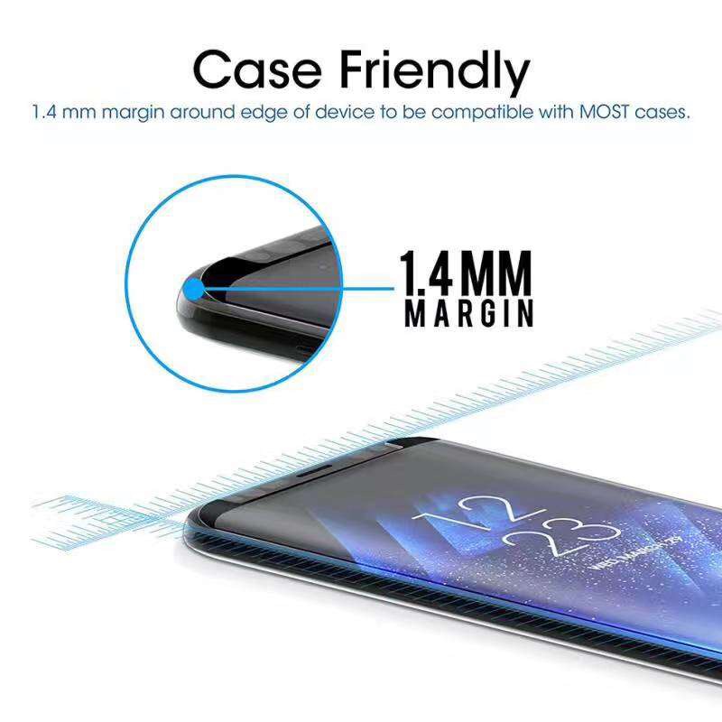 Ykspace 9h 3D湾曲縁ケースフレンドリー強化ガラス - Curved Edge Screen のレビューと価格