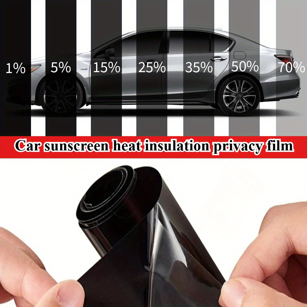 ユニバーサルオートウィンドウティントフィルム 1%-70%  - Privacy Screen Protector のレビューと価格