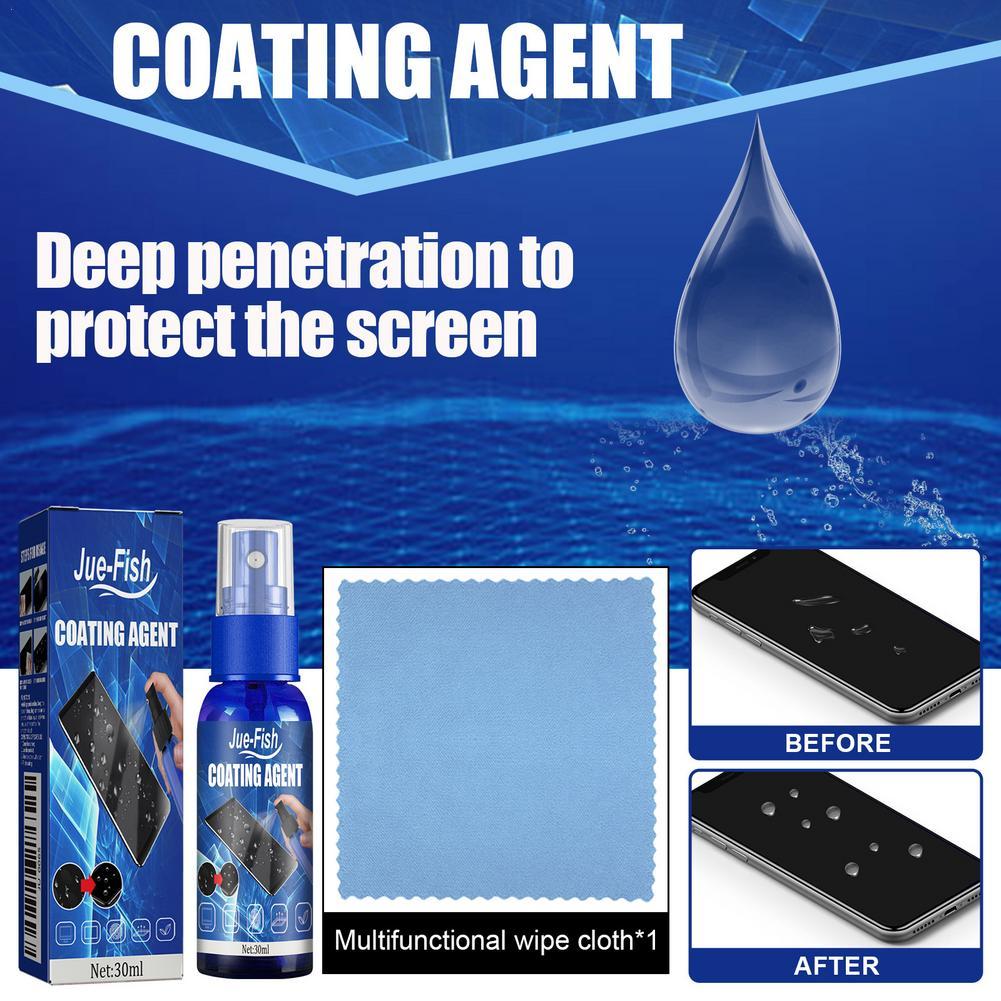 液体スクリーンプロテクター スプレー スクリーン疎水性コーテ - Oleophobic Coating Spray のレビューと価格