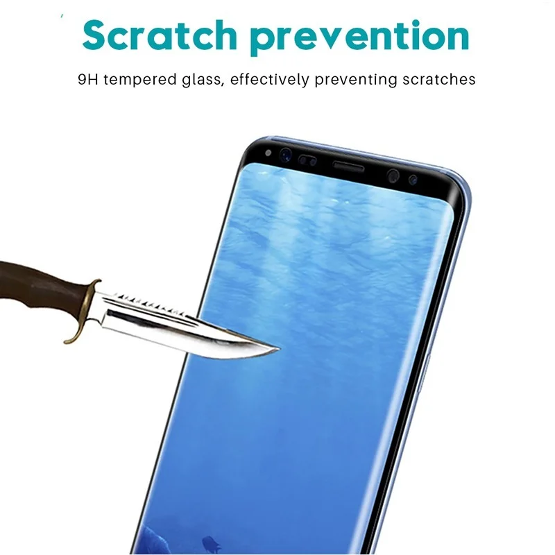 サムスンギャラクシー用9dカーブスクリーンプロテクター,サム - Curved Edge Screen のレビューと価格