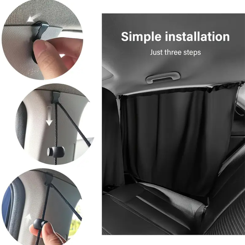 車用プライバシーカーテン、ユニバーサルカーウィンドウシェード - Privacy Screen Protector のレビューと価格
