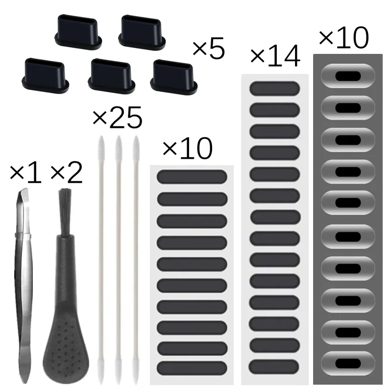 ユニバーサルダストプラグ携帯電話スピーカーアンチダストメッシ - Dust Removal Sticker のレビューと価格