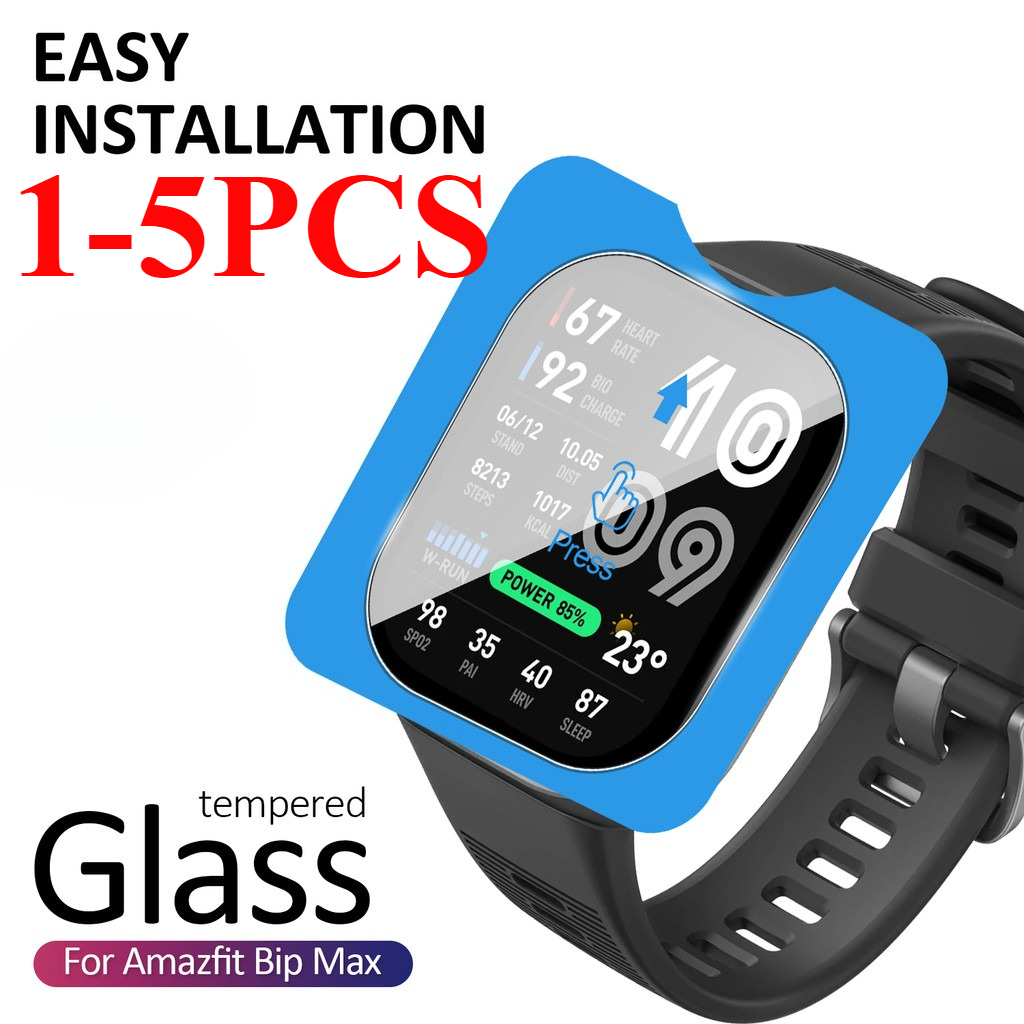 Amazfit Bip Max用HDクリア強化ガラススクリー - Glass Protector Auto のレビューと価格