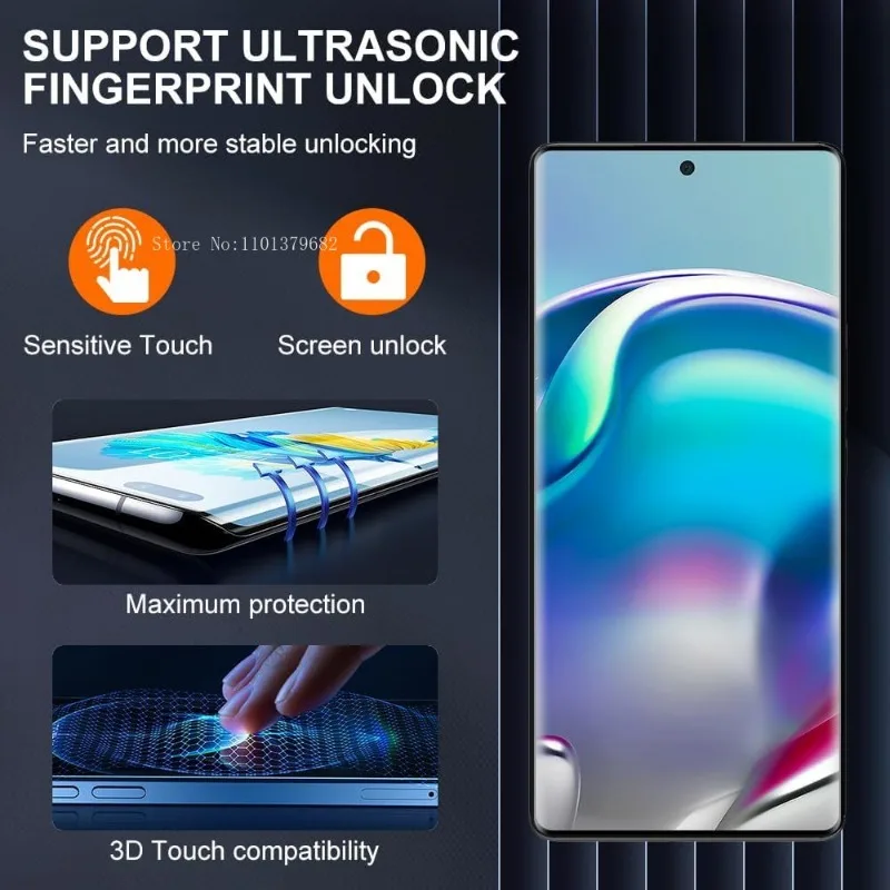 3 個強化ガラス Huawei 社の名誉 70 90 3D  - Curved Edge Screen のレビューと価格