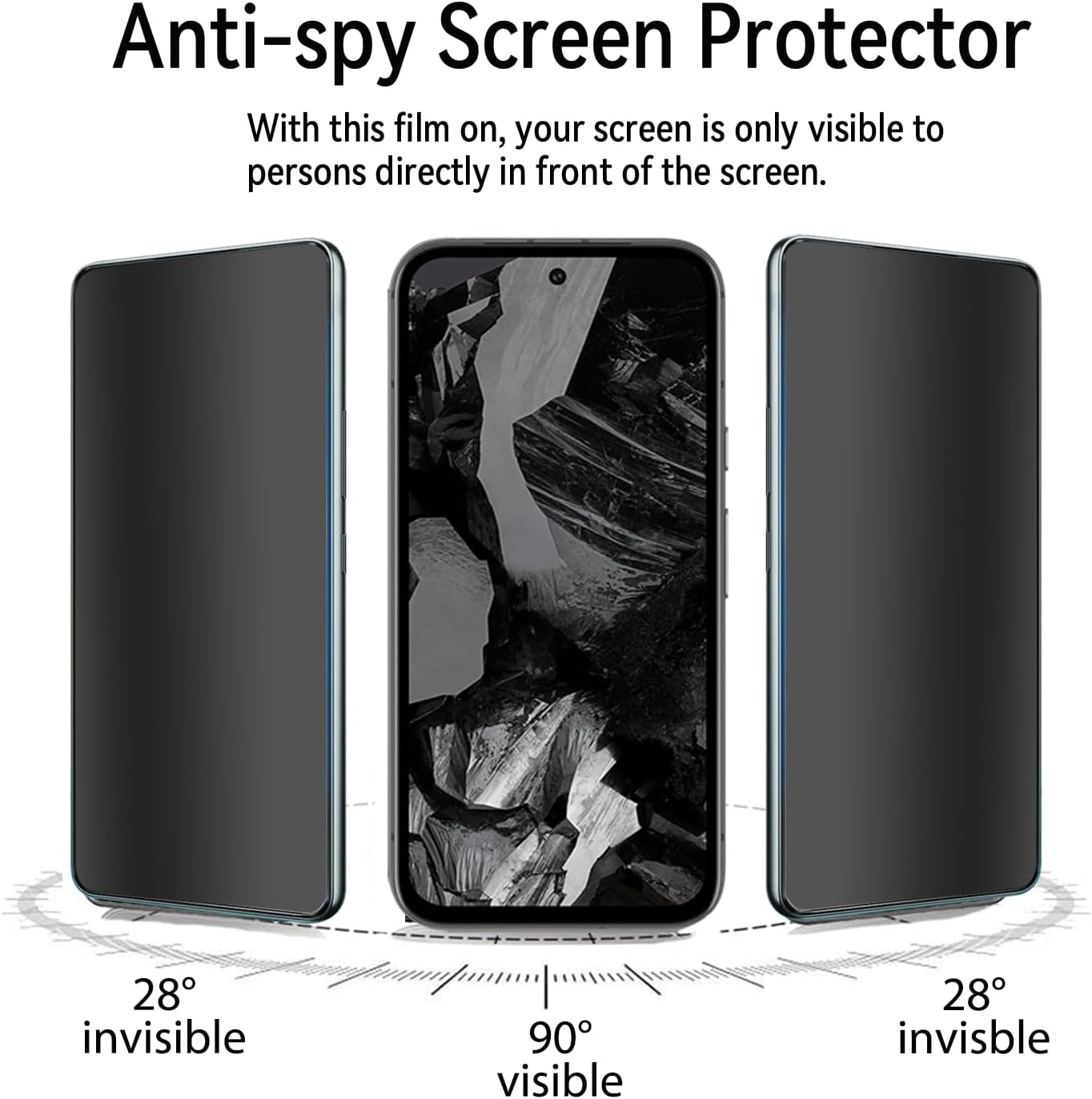 Google Pixel 8A 用プライバシー フィルター強 - Privacy Filter 2Pack のレビューと価格