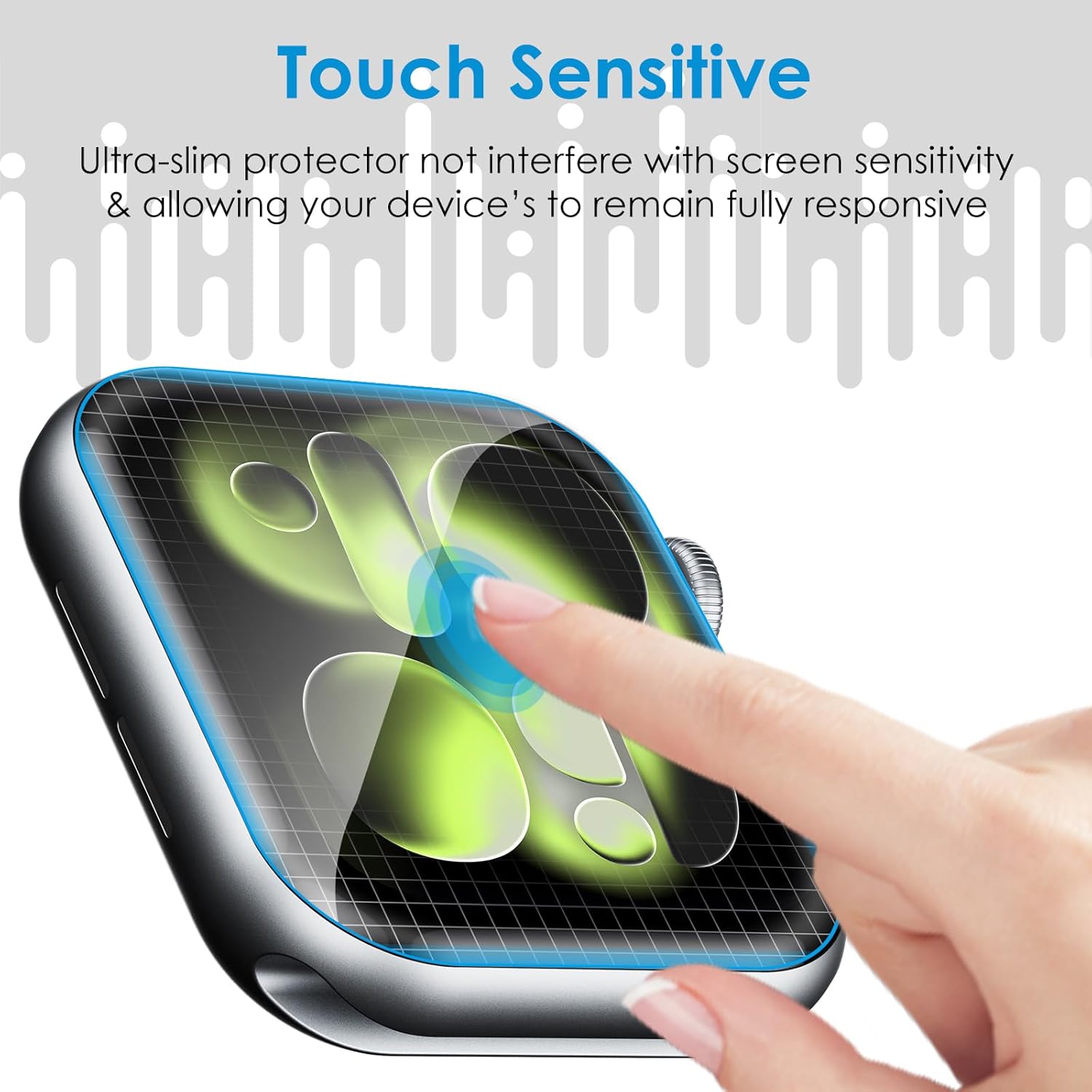 1-10 個のハイドロゲルフィルム Apple Watch  - Hydrogel Screen Protector のレビューと価格